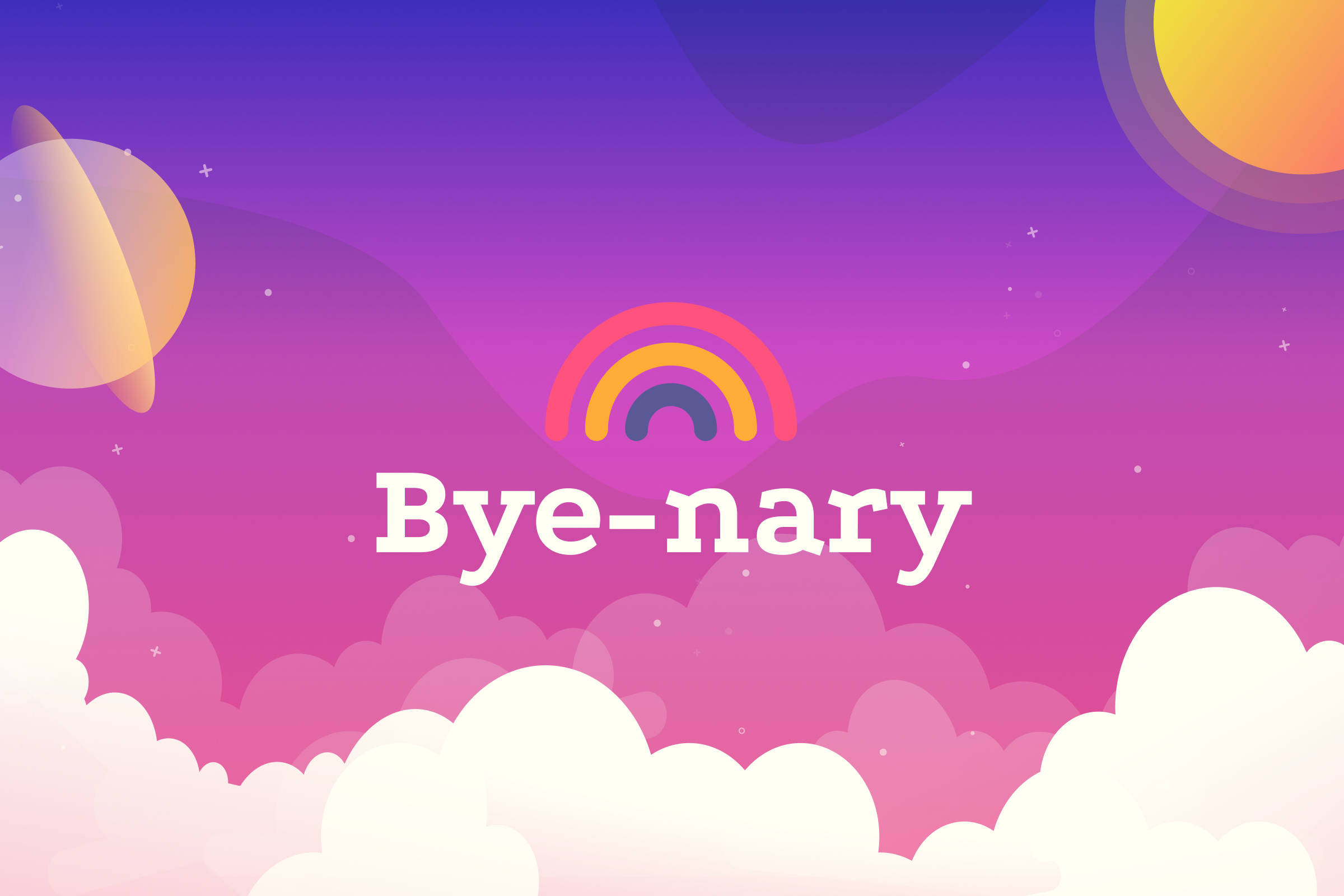 bye-nary project logo image