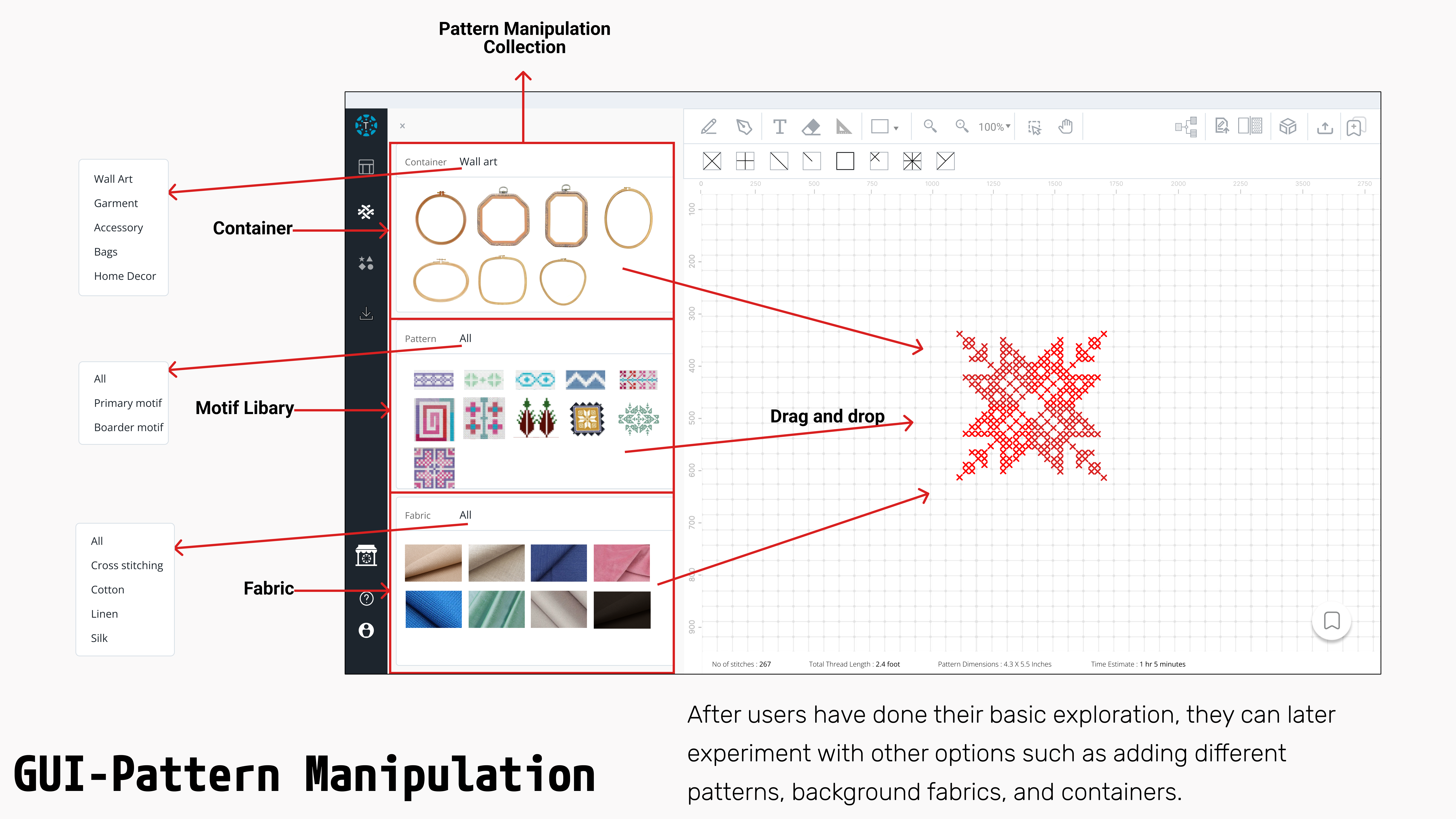  pattern Manipulation GUI image